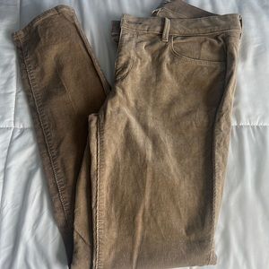 Tan corduroy pants